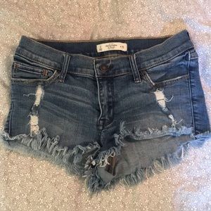 Abercrombie denim shorts